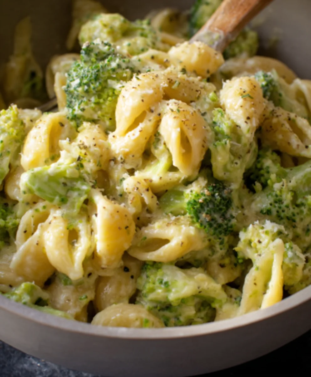 Healthy Broccoli Mac and Cheese- One Pot Wonder
