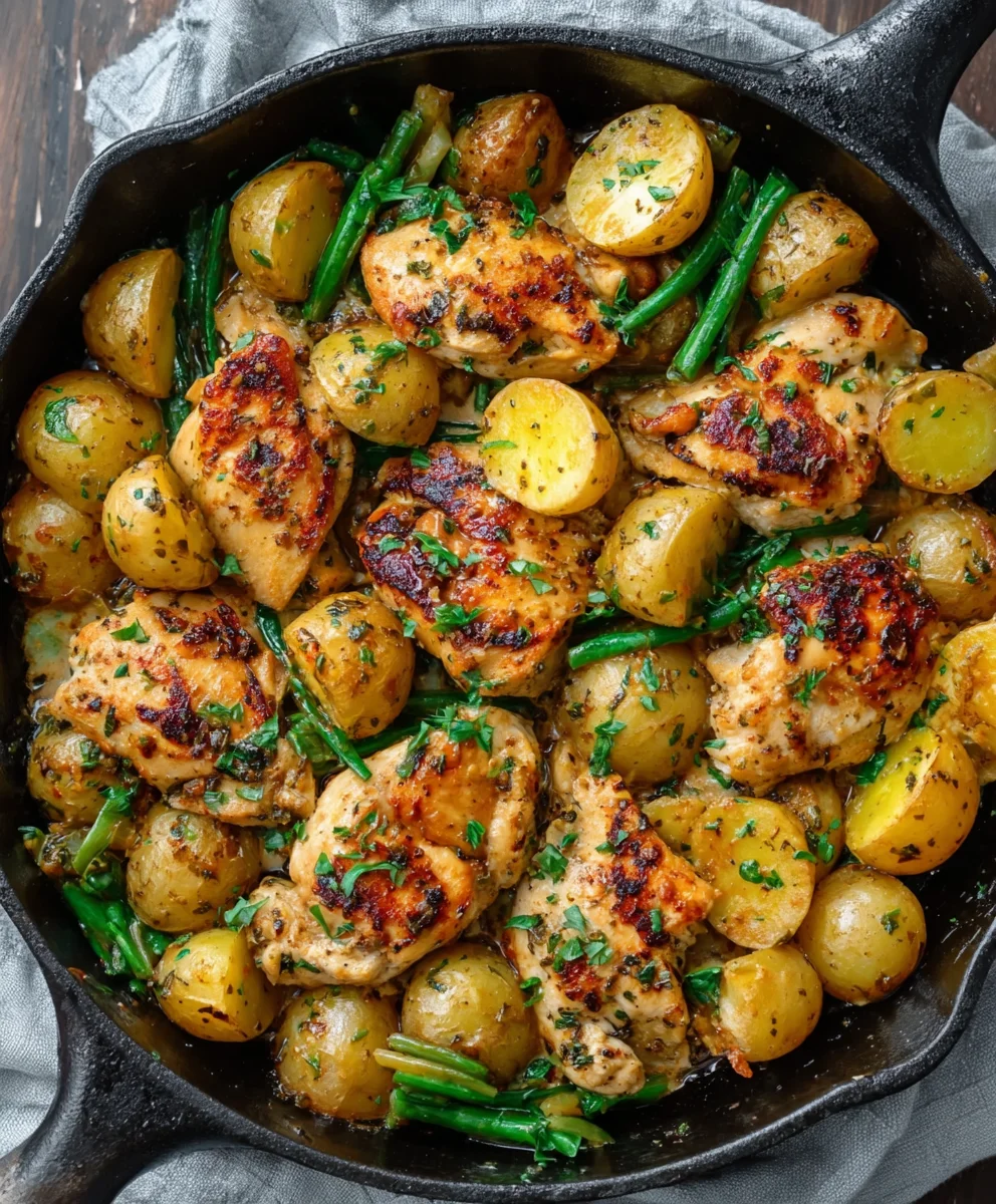 Garlic Butter Beef and Potatoes Skillet - Easy Dinner