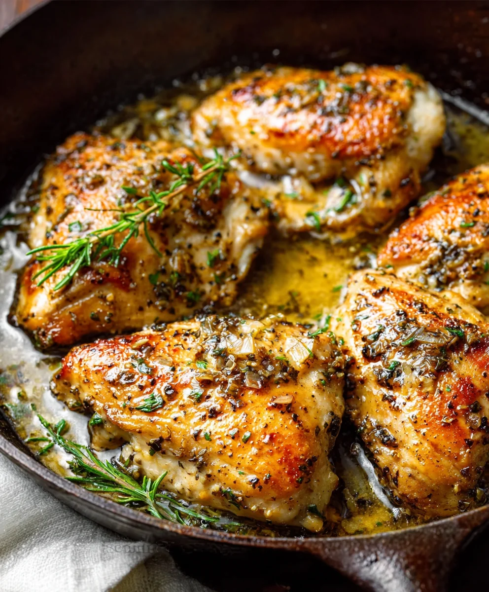 Easy Garlic Butter Chicken-Flavorful & Quick Dinner