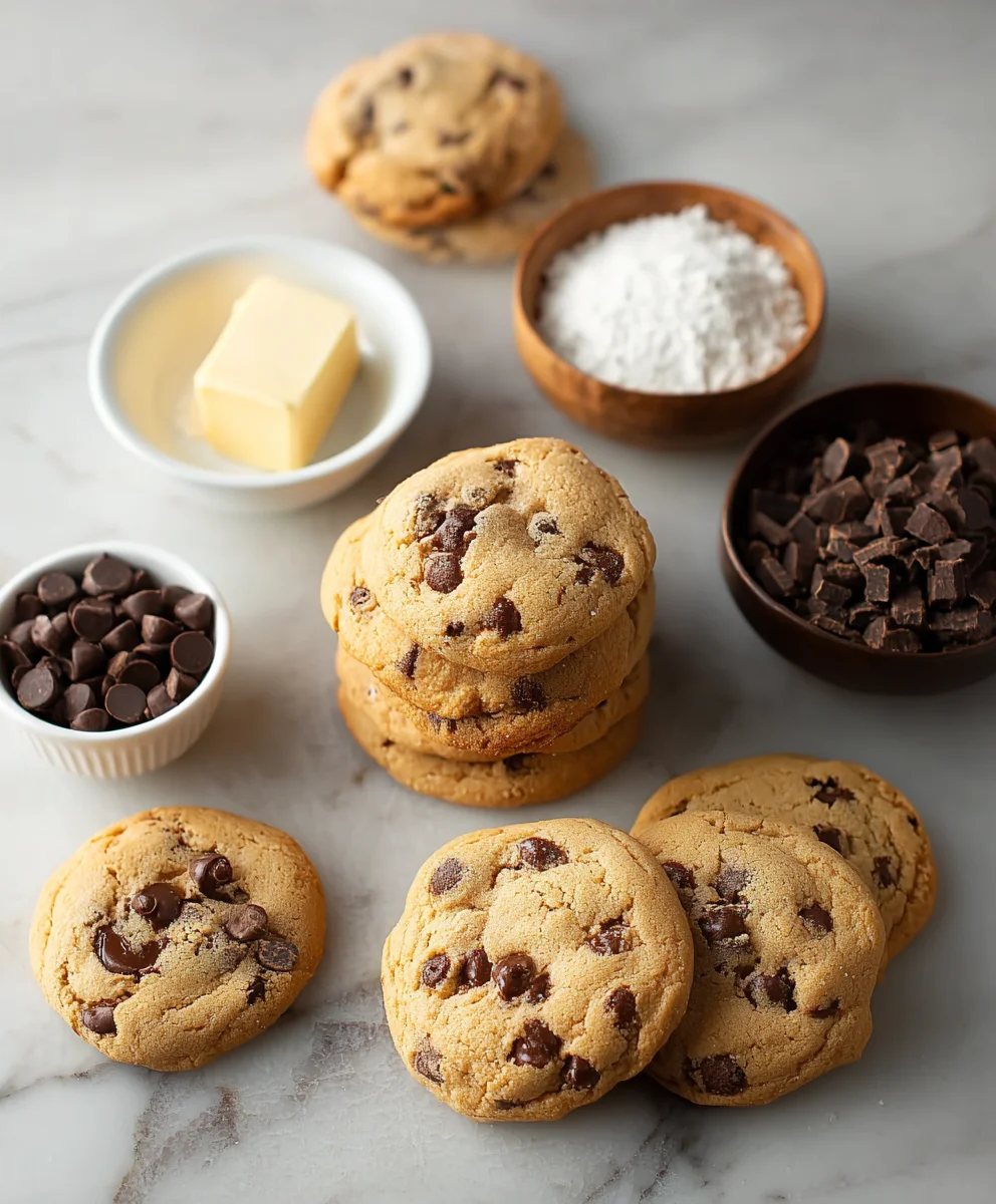 Winter Wonderland Chocolate Chip Cookies-Easy Recipe