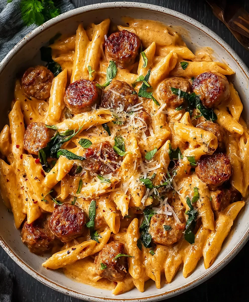 One Pot Creamy Cajun Beef Pasta - Quick Dinner