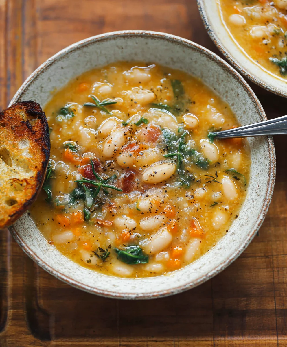 The Best White Bean Soup Recipe-Hearty & Flavorful