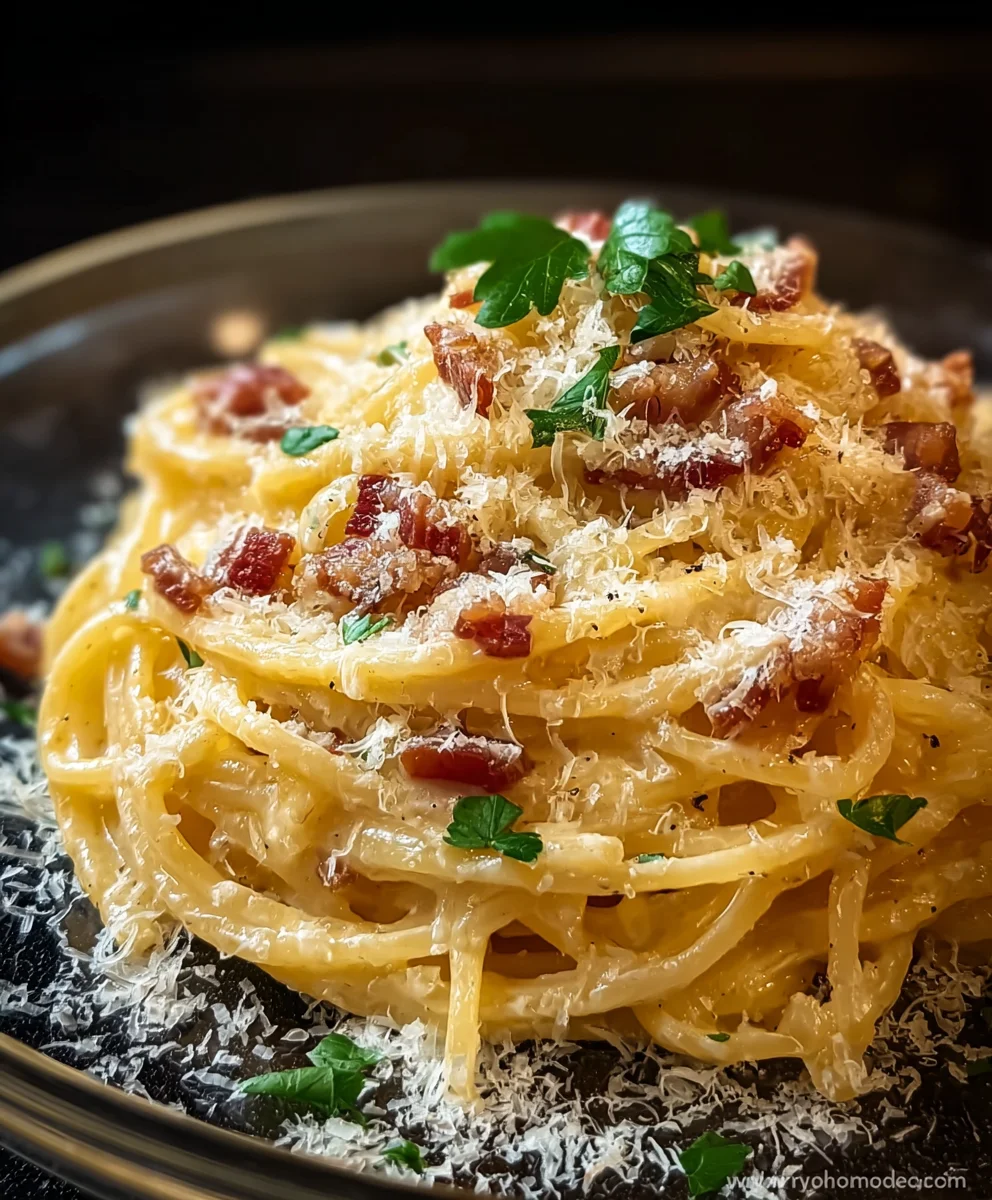Cheesy Carbonara - Easy Comfort Food Classic