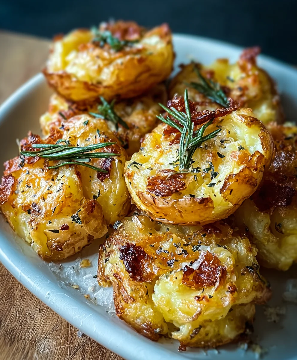 Easy Crispy Smashed Potatoes Recipe