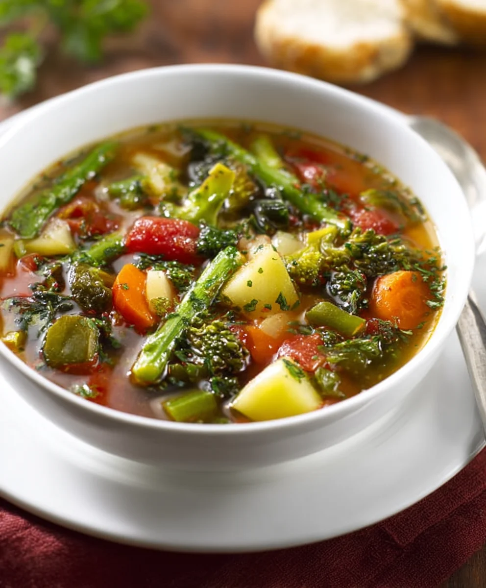 Hearty Vegetable Soup - Easy & Delicious Recipe