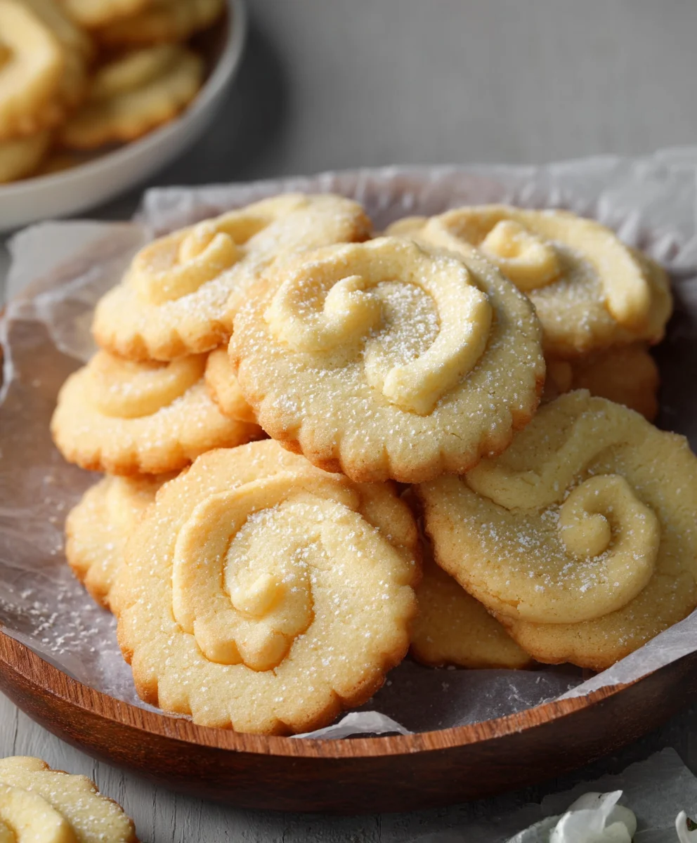 Melt-in-Your-Mouth Danish Butter Cookies