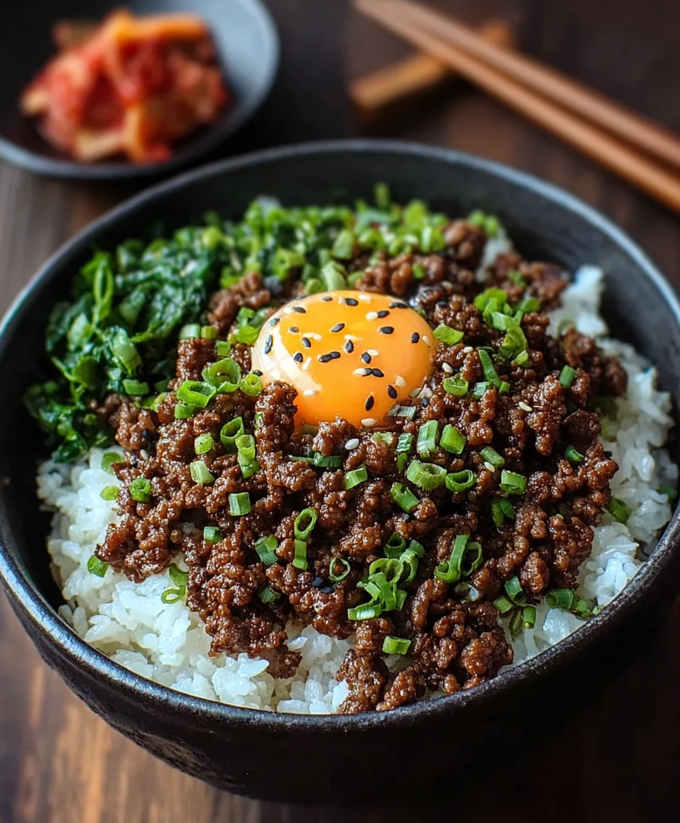 Easy Korean Beef Bowl - Minute Meal