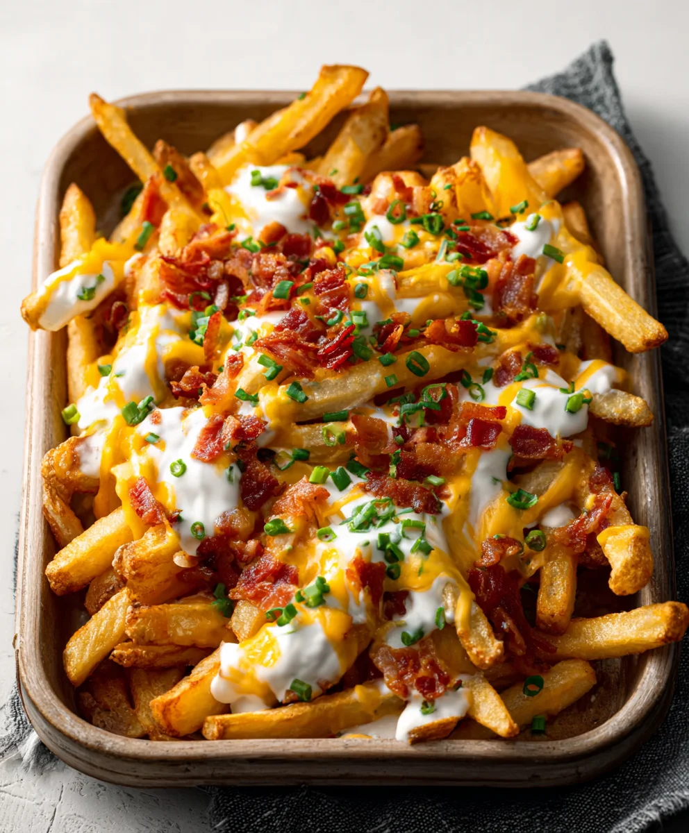 Loaded Fries Recipe-Ultimate Beef Toppings