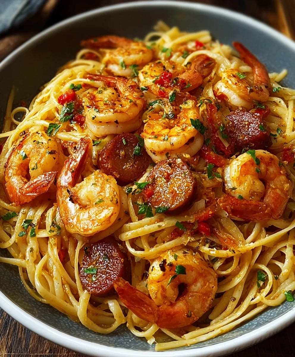 Spicy Cajun Shrimp Pasta - Quick & Easy Dinner