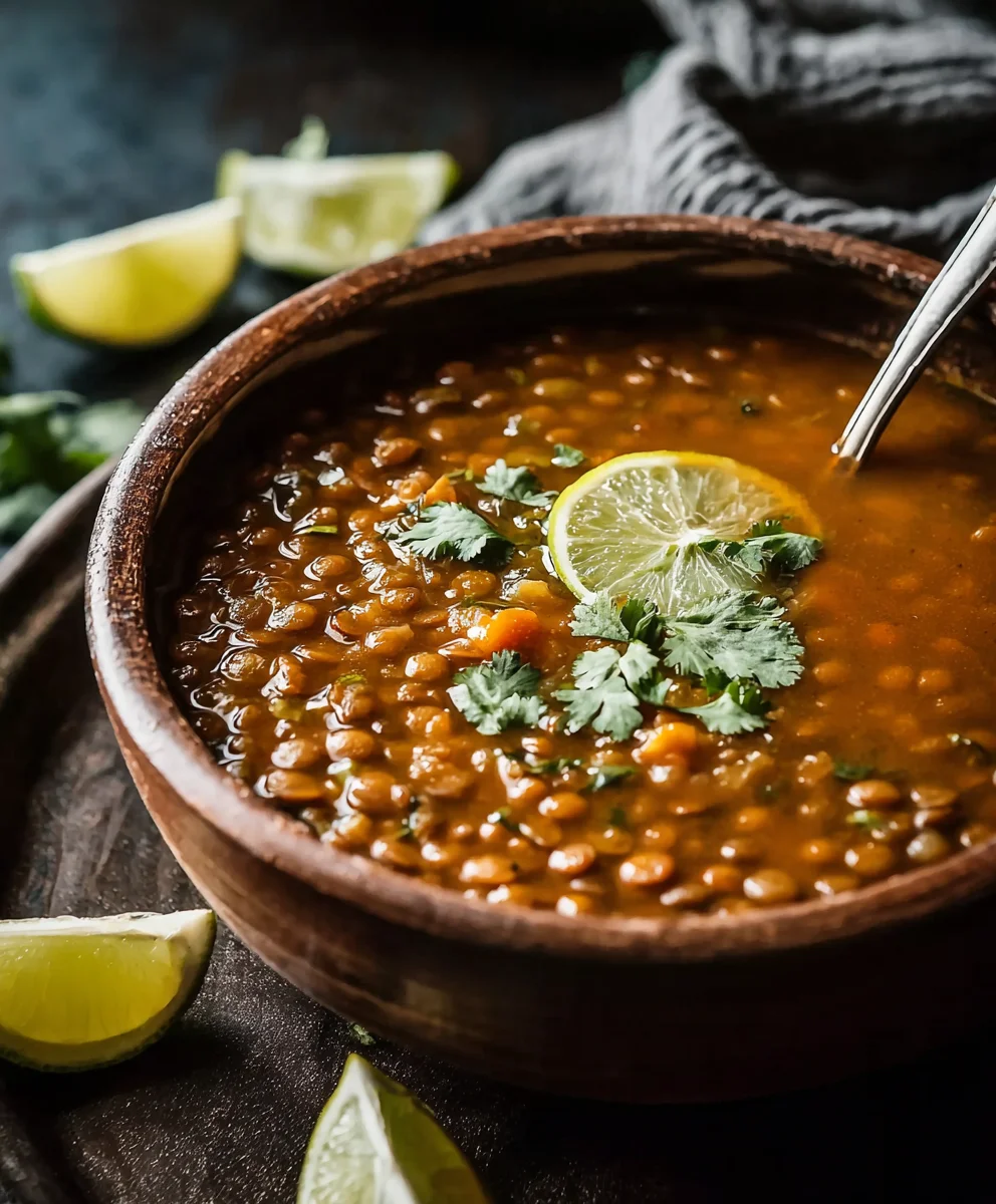 Hearty Mexican Lentil Soup Recipe-Easy & Flavorful