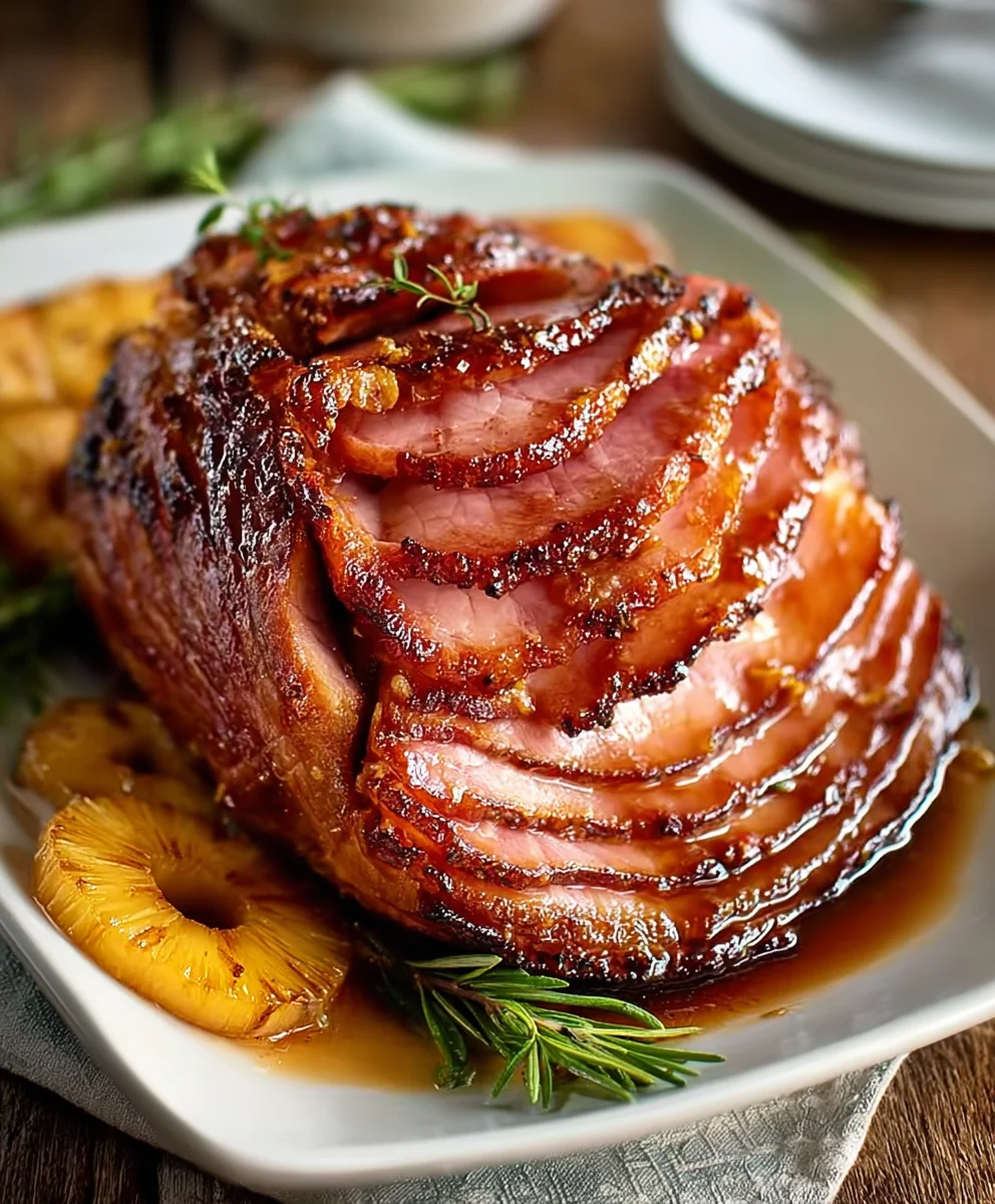 Pineapple Spiral Beef Beef Ham- Sweet & Savory Delight