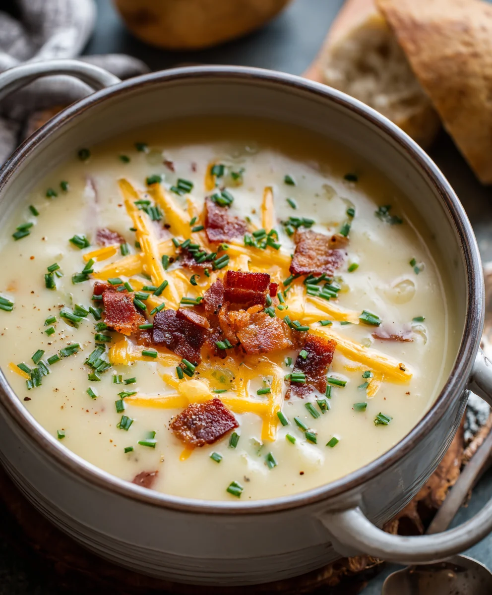 Outback Potato Soup-Creamy Beef & Potato Bliss