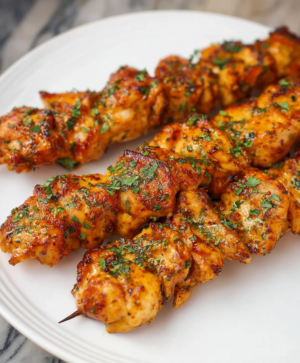 Air Fryer Chicken Skewers - Easy & Delicious Recipe