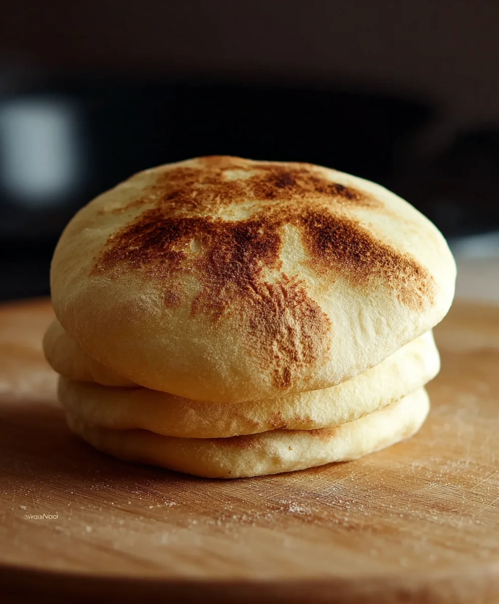 Easy Homemade Pita Bread Recipe-Soft & Fluffy