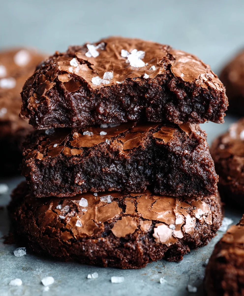 Fudgy Chewy Brownies-Cookies Deliciously Easy