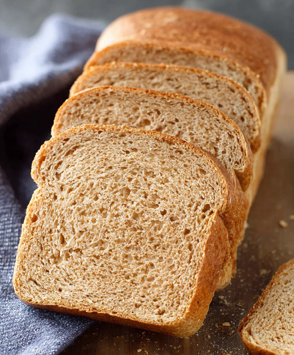 Easy Whole Wheat Bread Recipe - Delicious & Healthy Bake