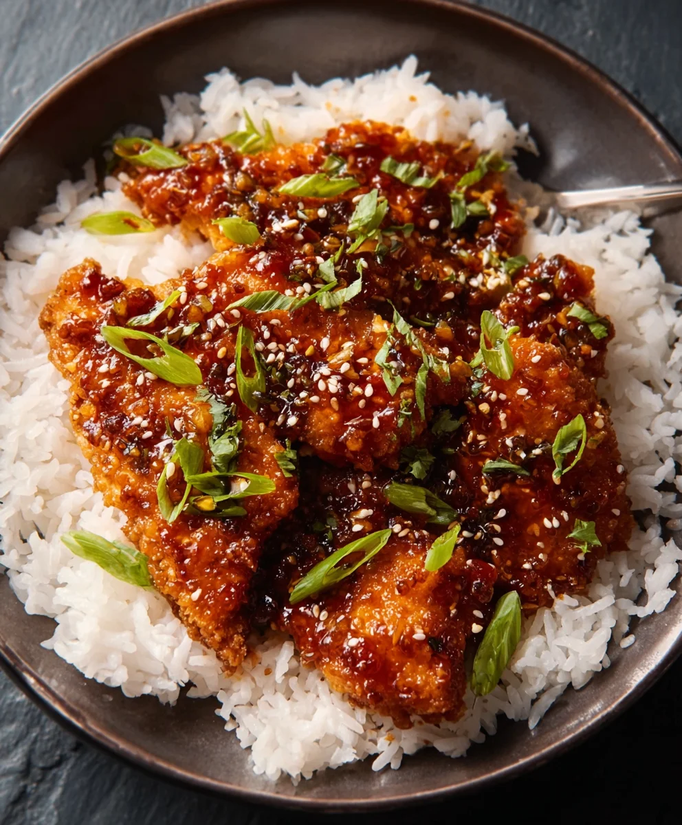 Easy Honey Garlic Chicken or Beef Recipe