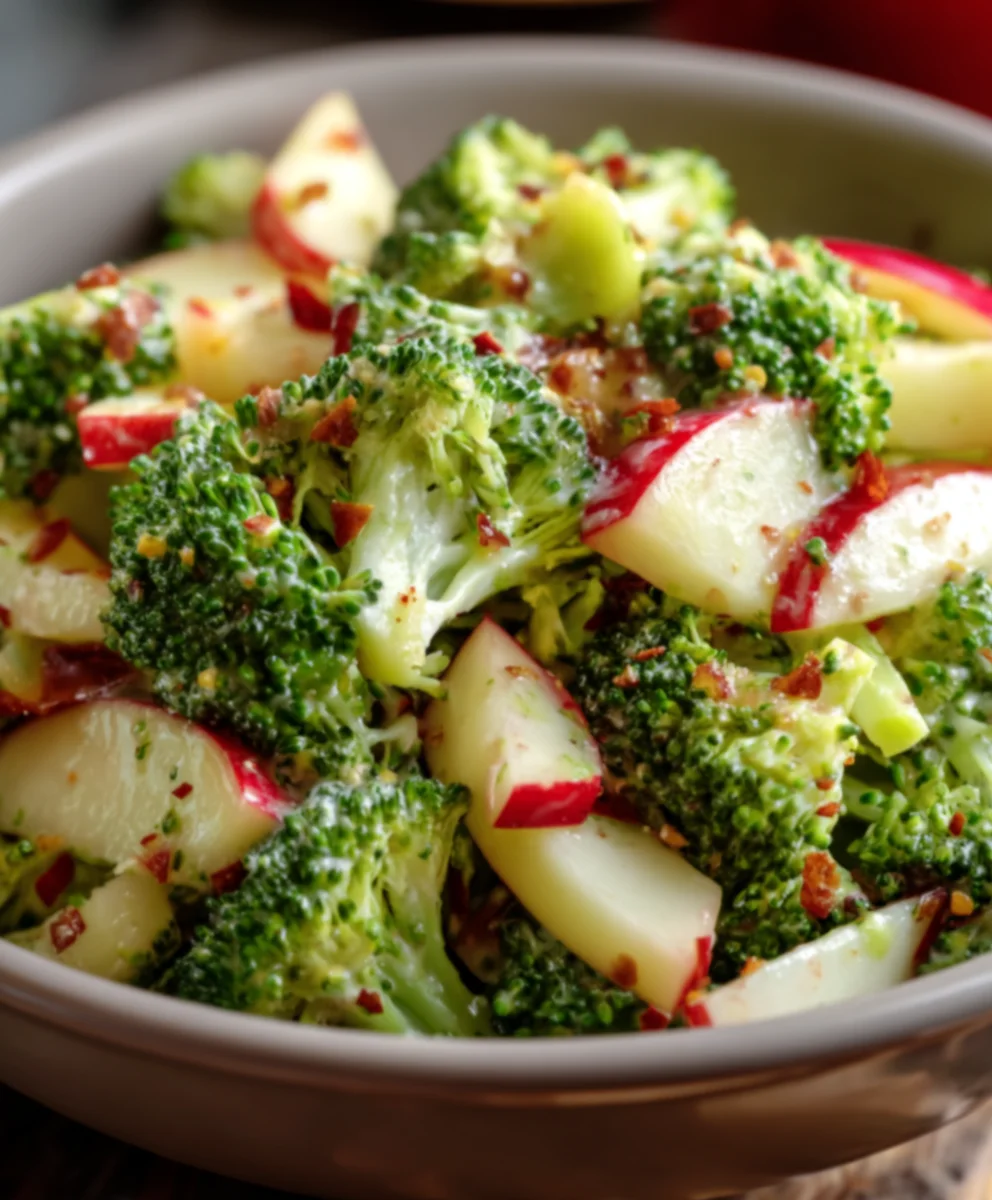 Honeycrisp Apple Broccoli Salad - Easy & Delicious