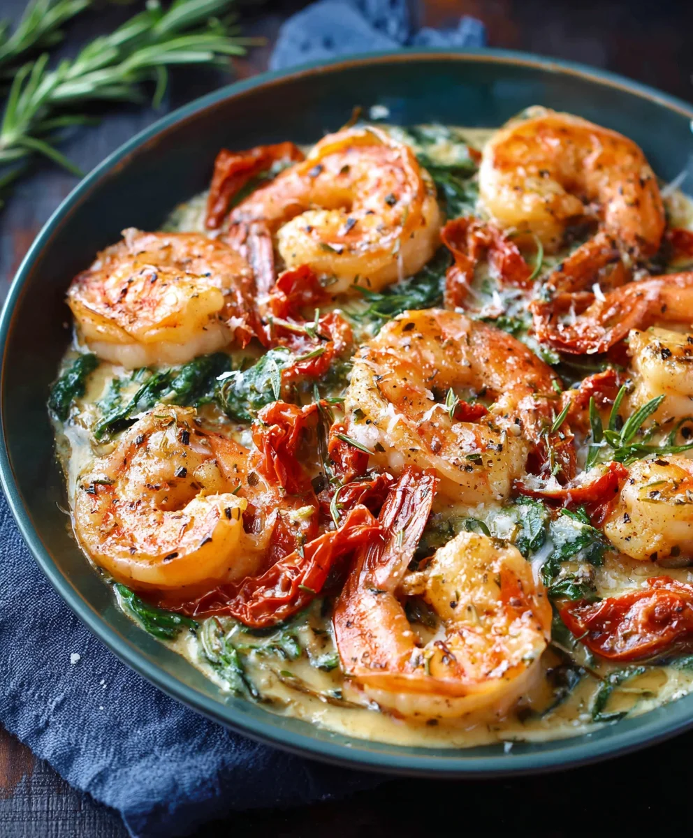 One-Pan Tuscan Shrimp - Easy 30-Minute Dinner