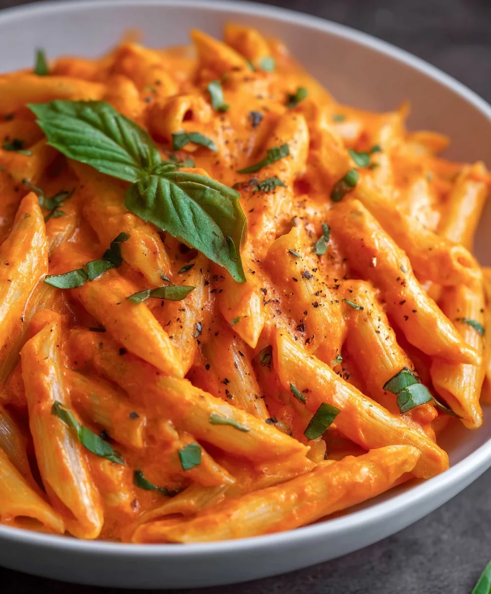 Healthy Penne Alla Vodka Extract - Quick & Easy Recipe