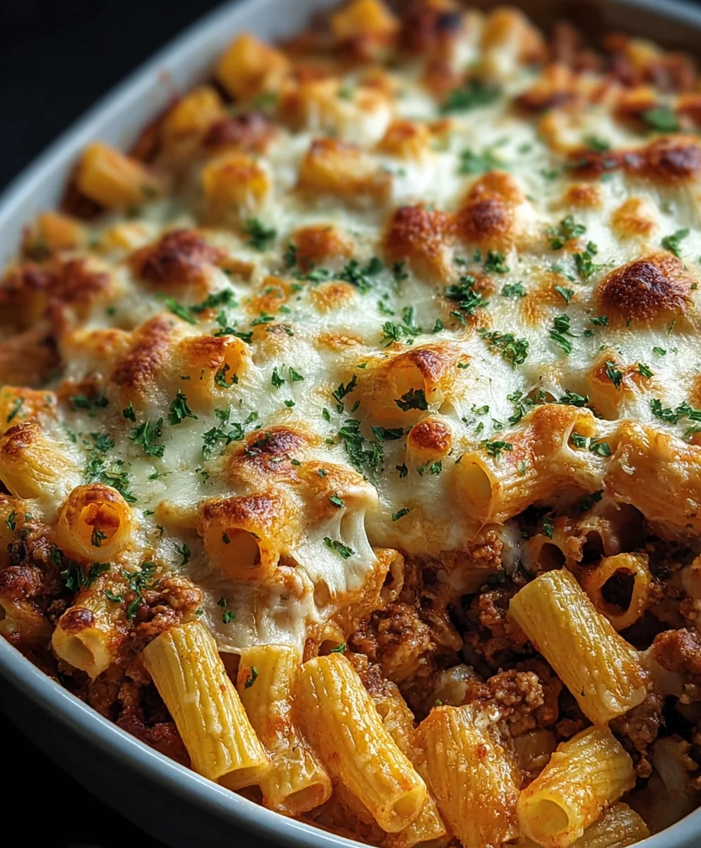 Ultimate Creamy Cheesy Baked Ziti Recipe