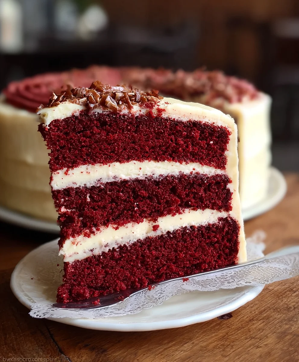 Classic Red Velvet Cake - Easy Recipe