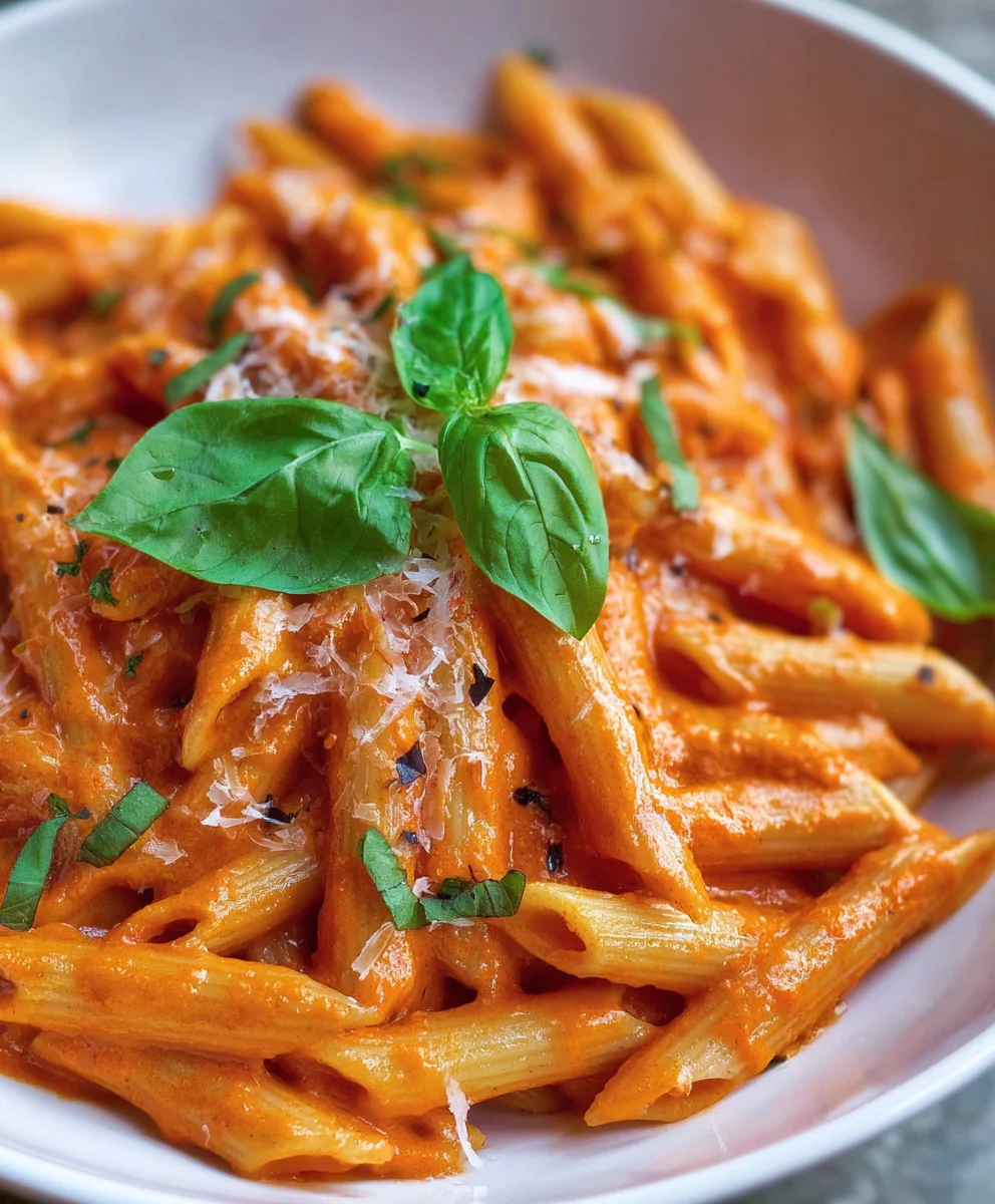Healthy Penne Alla Vodka Extract - Quick & Easy Recipe