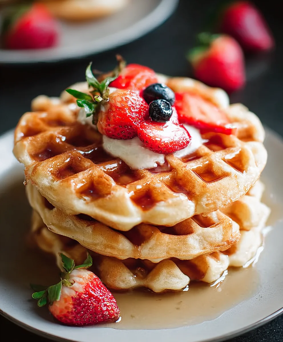 High Protein Waffles - Healthy & Delicious Recipe