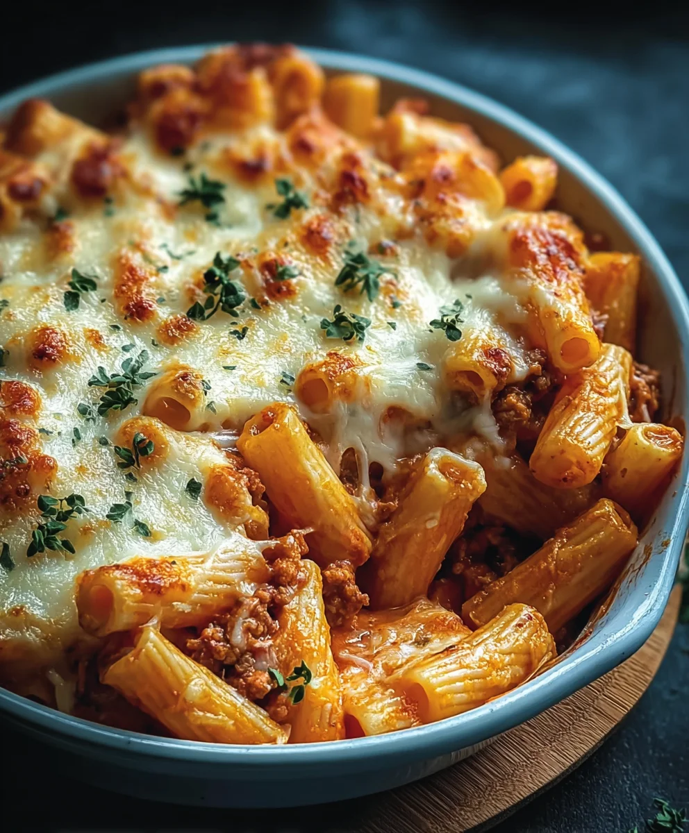 Ultimate Creamy Cheesy Baked Ziti Recipe