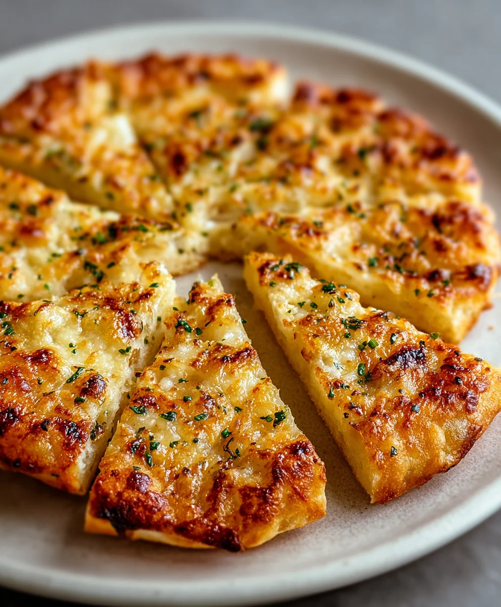 Air Fryer Tortilla Garlic Bread- Quick & Delicious