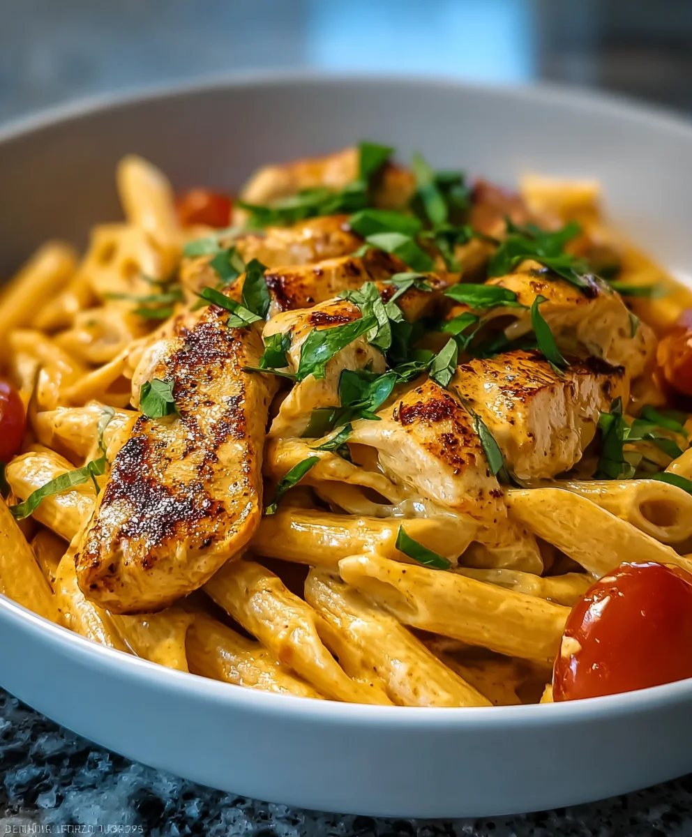 Spicy Cajun Chicken Pasta Recipe - Easy & Delicious