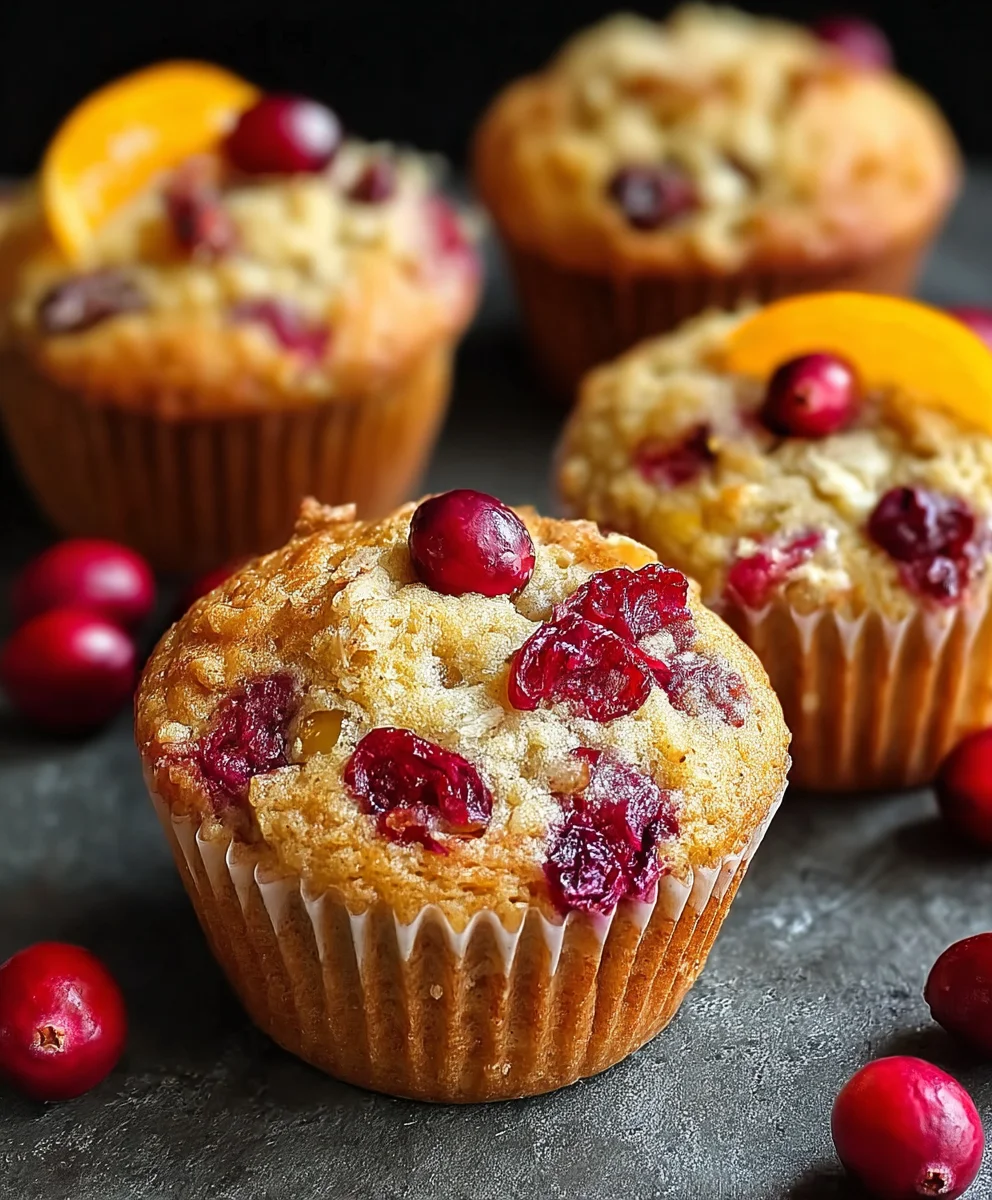 Zesty Orange Cranberry Muffins-Easy & Delicious