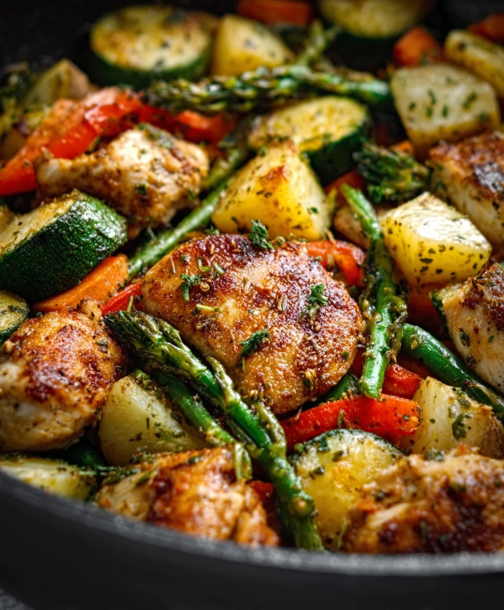 One Pot Beef and Veggie Skillet-Low Carb