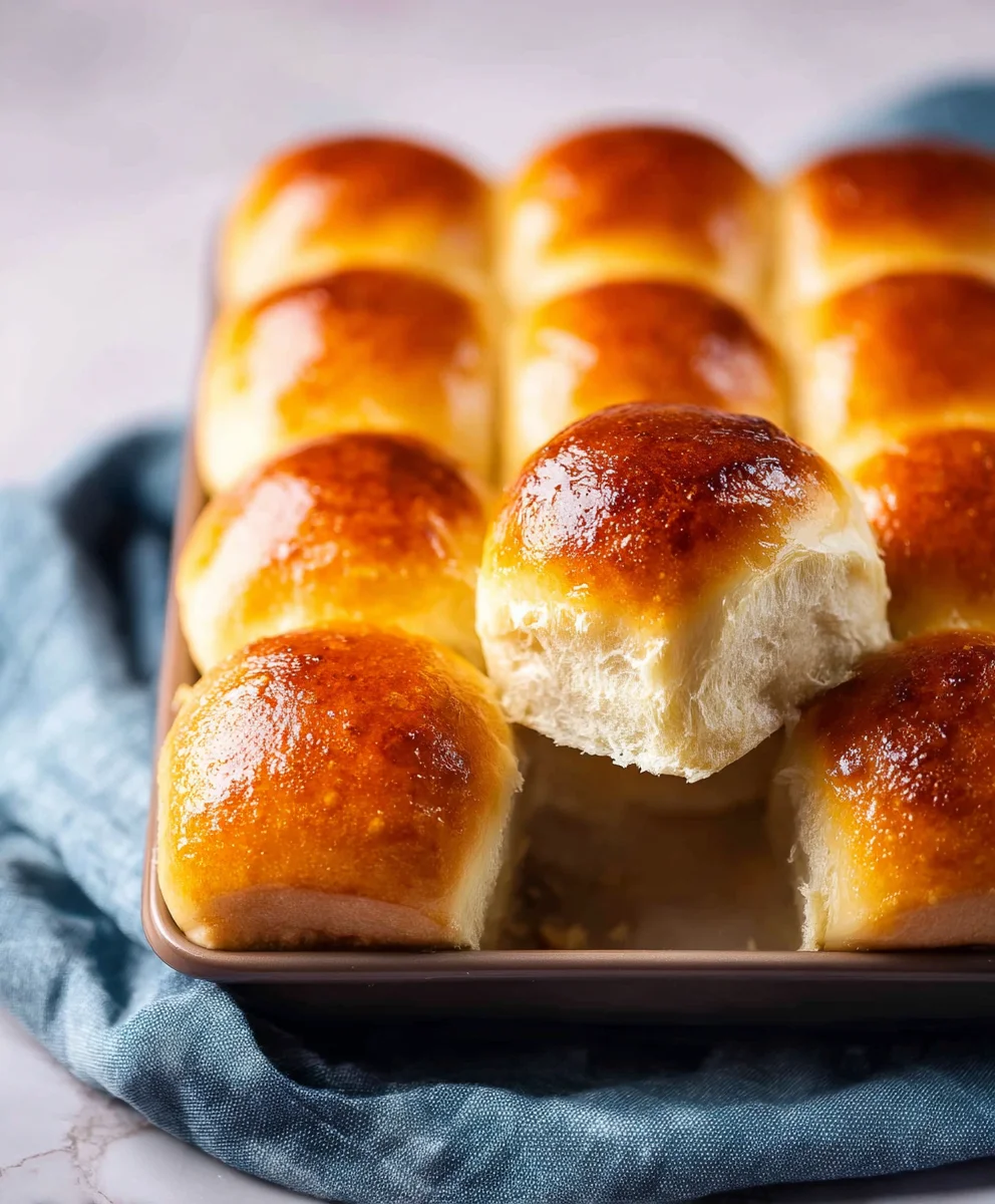 Easy Homemade Dinner Rolls-Soft Fluffy Bread Recipe