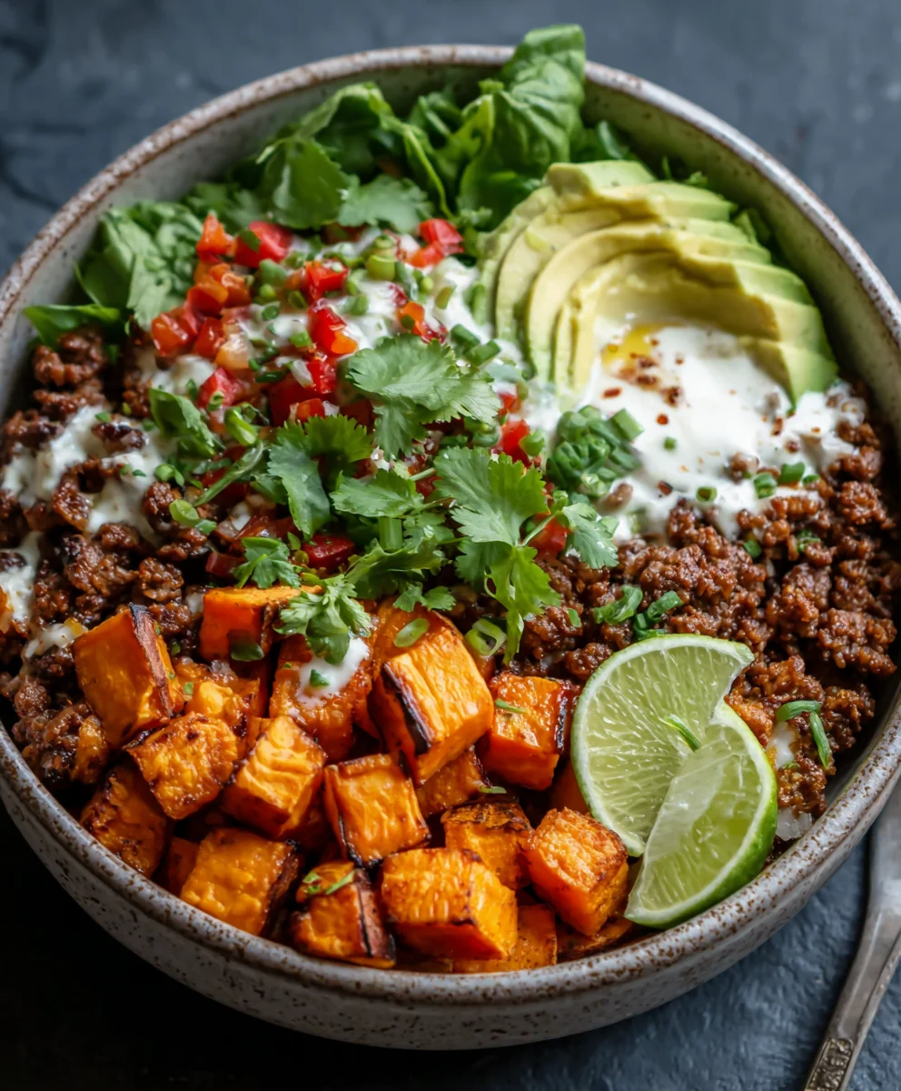 Sweet Potato Taco Bowl - Easy & Delicious Meal