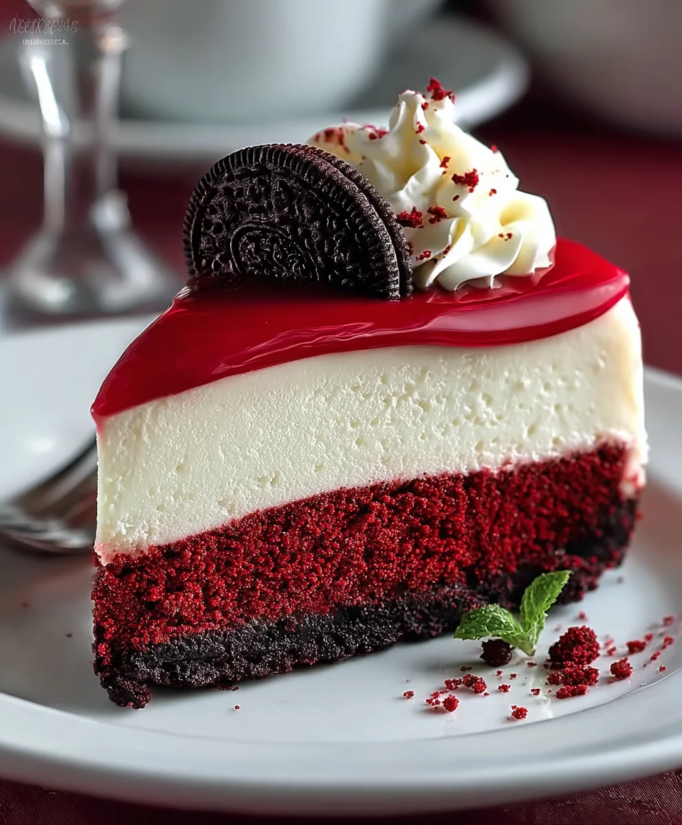 Red Velvet Cheesecake Dreamy Dessert Recipe