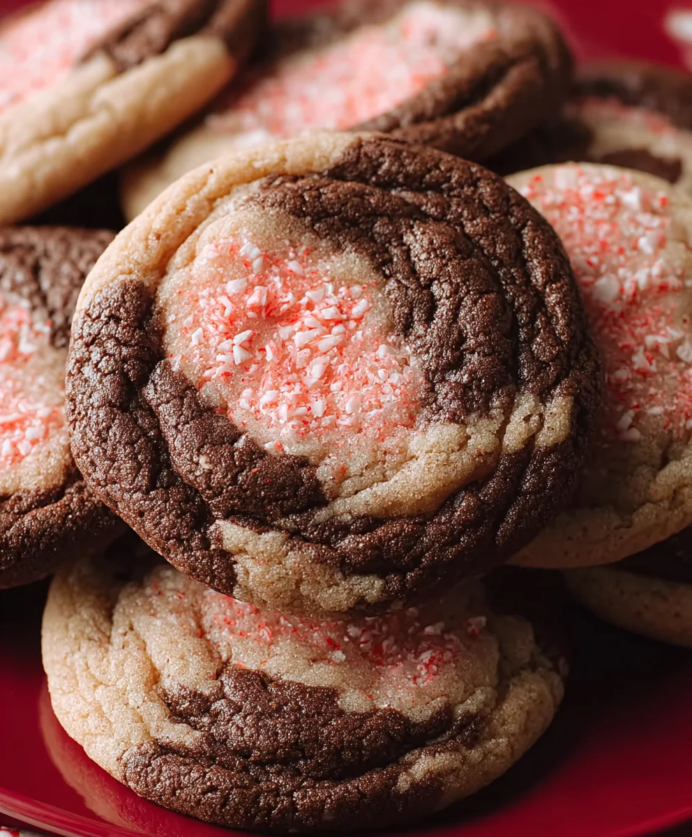 Peppermint Mocha Cookies-Festive Holiday Treat