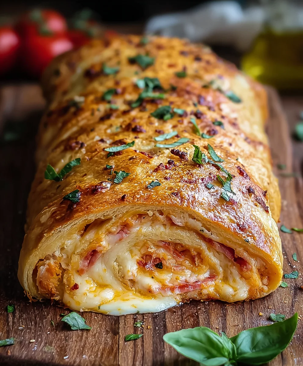Classic Homemade Stromboli Recipe- Easy & Delicious