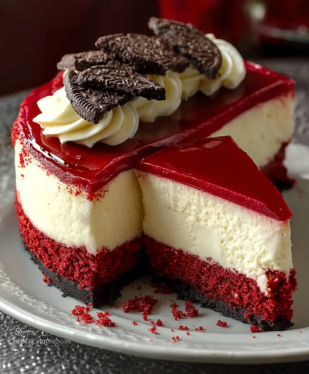 Red Velvet Cheesecake Dreamy Dessert Recipe