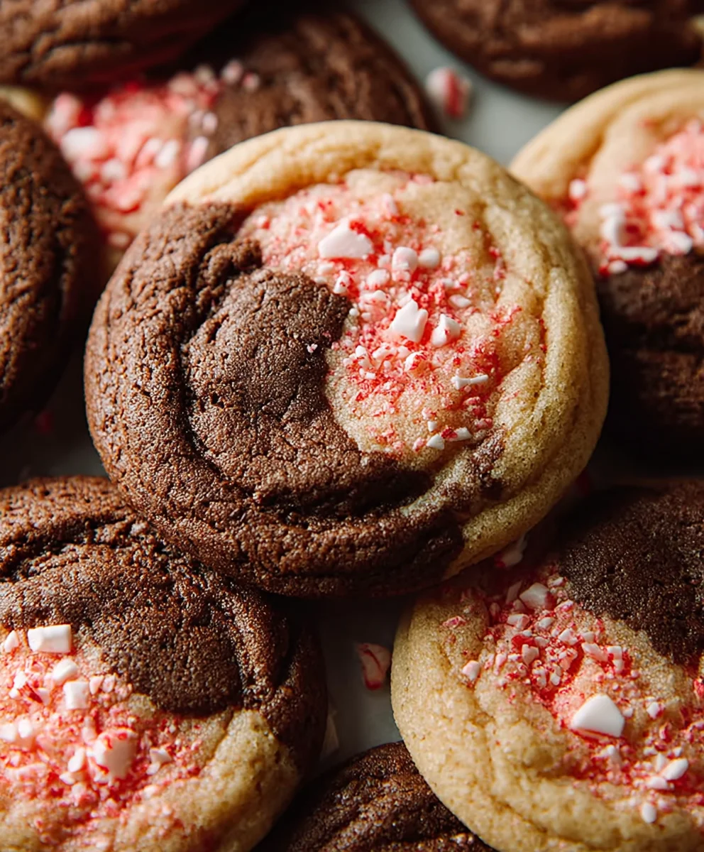 Peppermint Mocha Cookies-Festive Holiday Treat