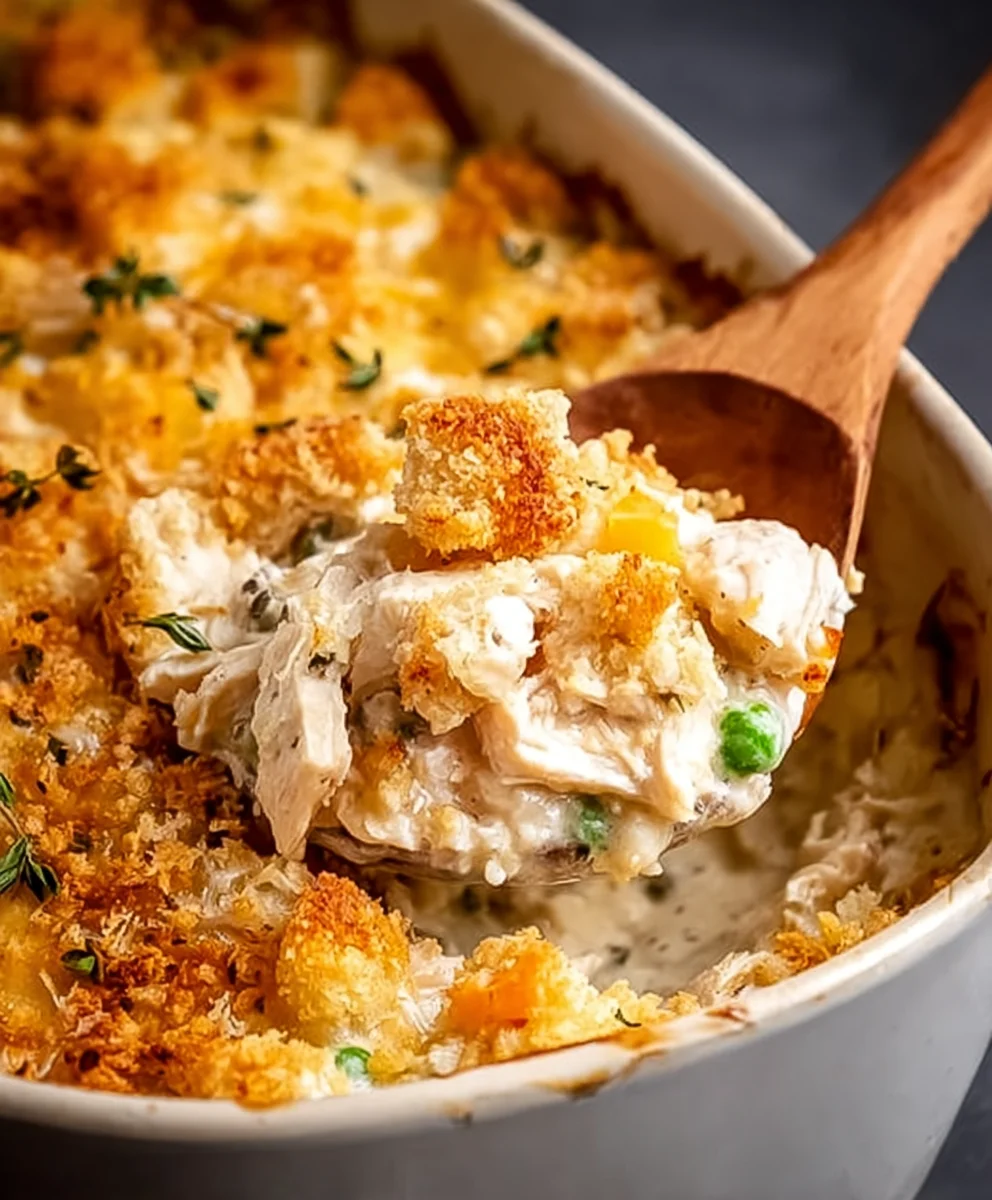 Million Dollar Chicken Casserole - Rich & Easy Recipe