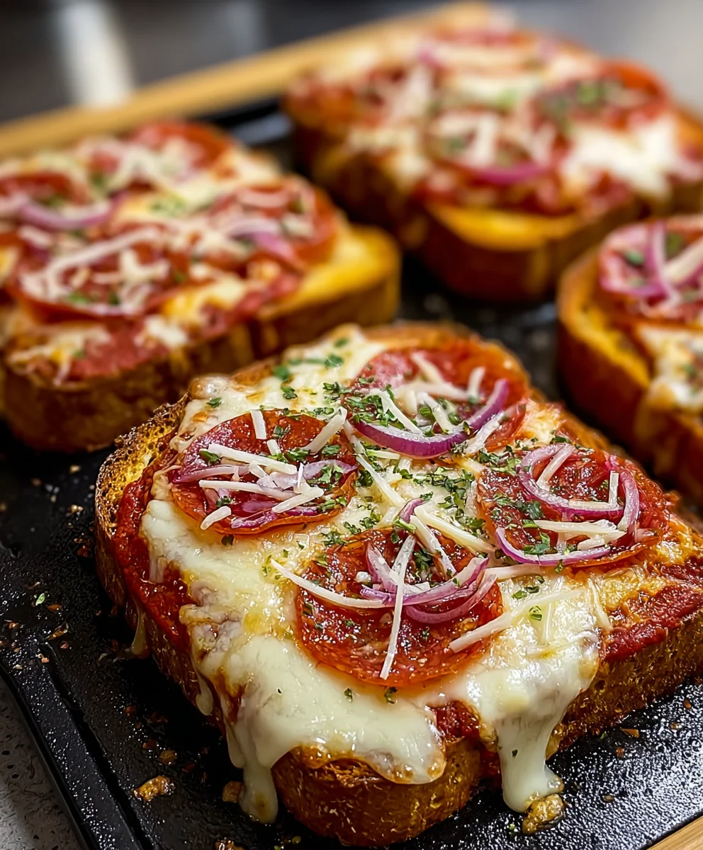 Easy Air Fryer Pizza Toast Recipe - Quick & Delicious