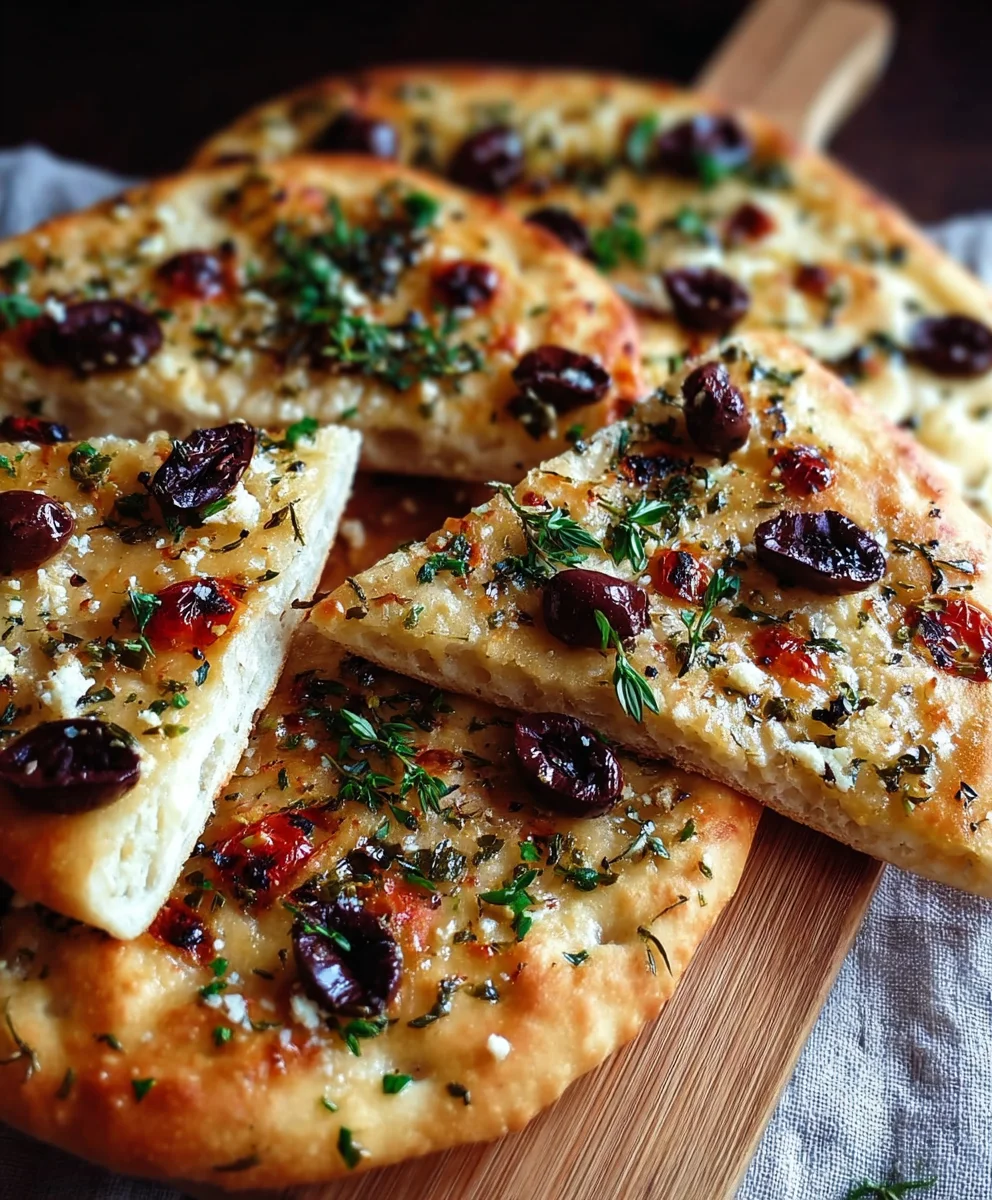 Easy Mediterranean Flatbread Recipe - Quick & Delicious