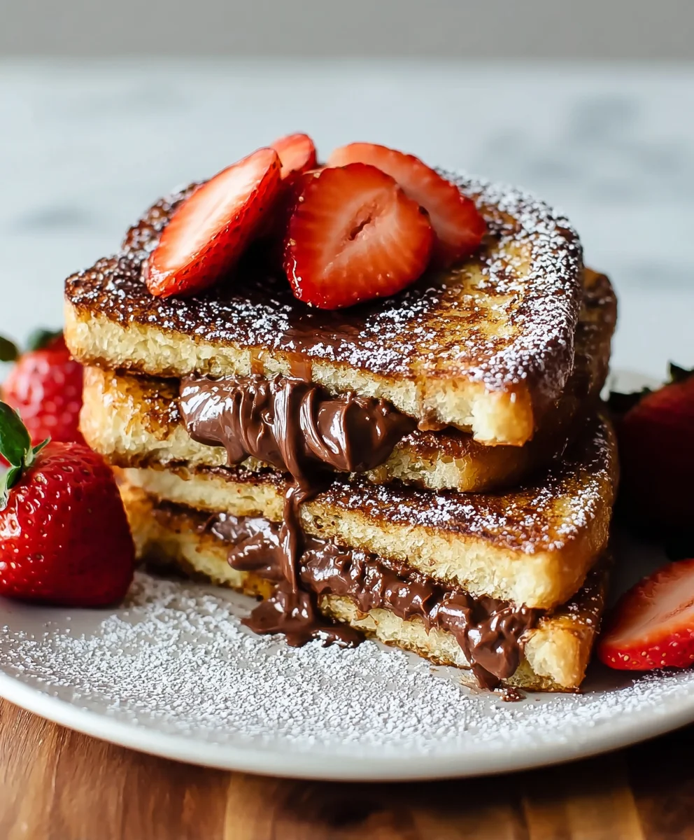 Nutella French Toast Recipe- Decadent Breakfast Treat