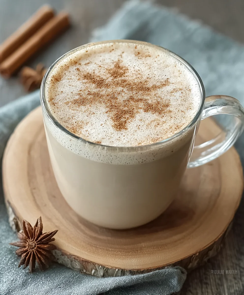 Maple Cinnamon Latte-Cozy Homemade Coffee Drink