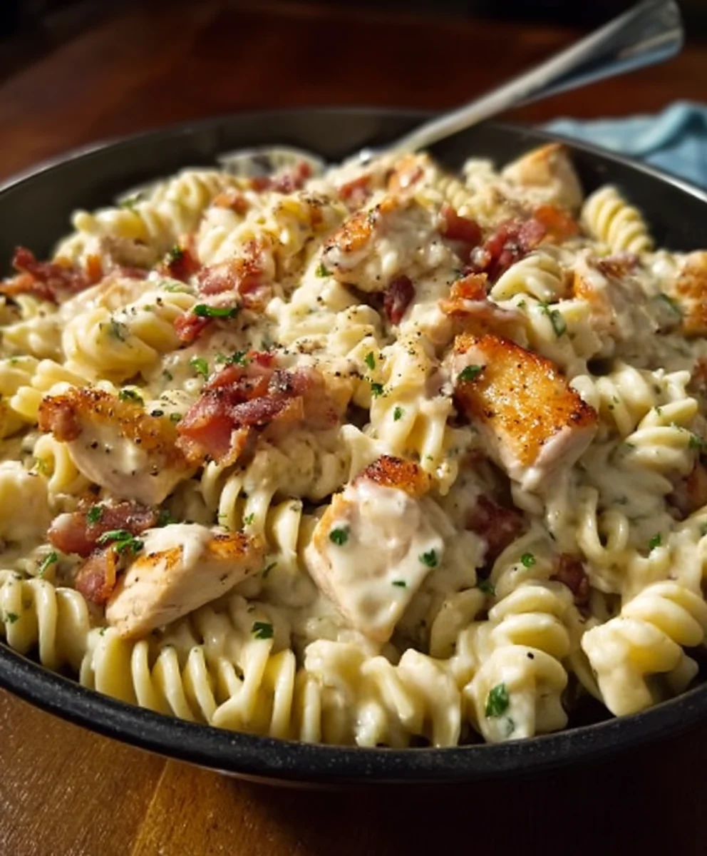 Chicken Beef Beef Bacon Ranch Pasta Recipe