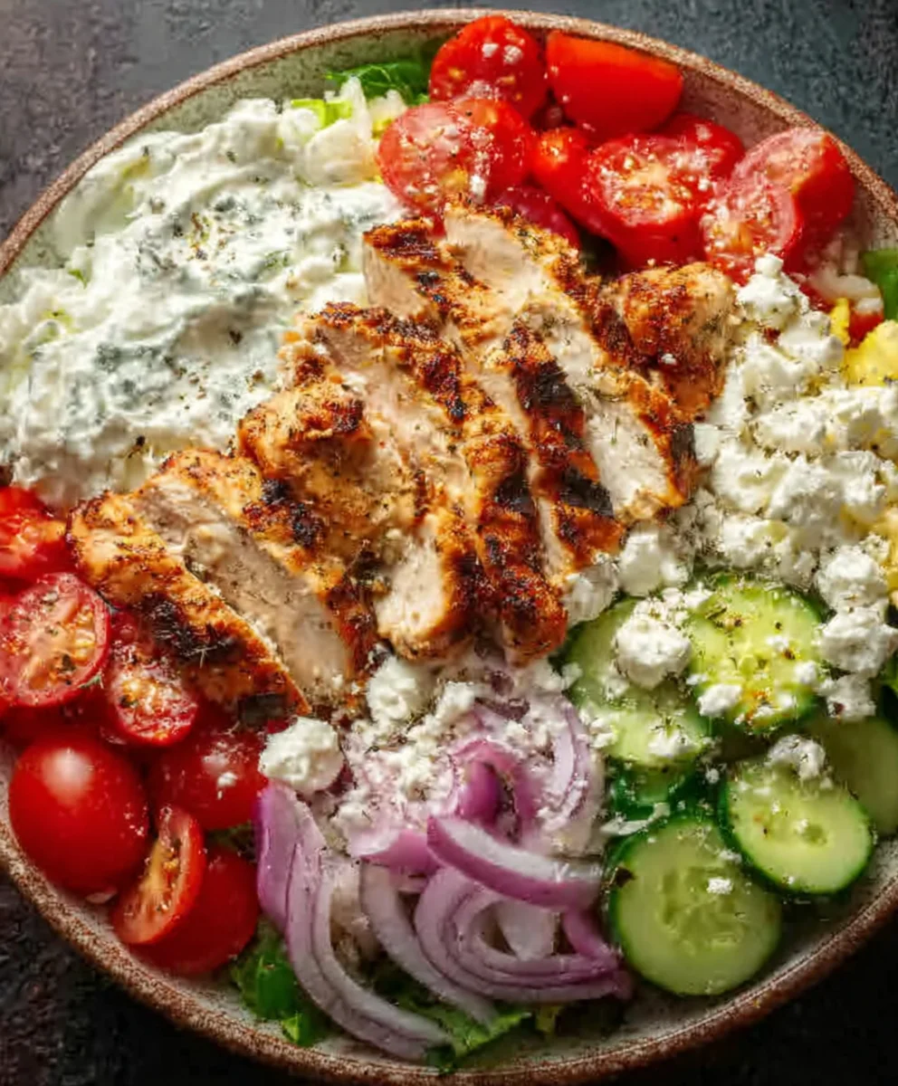 Greek Chicken Bowls- Easy & Delicious Recipe
