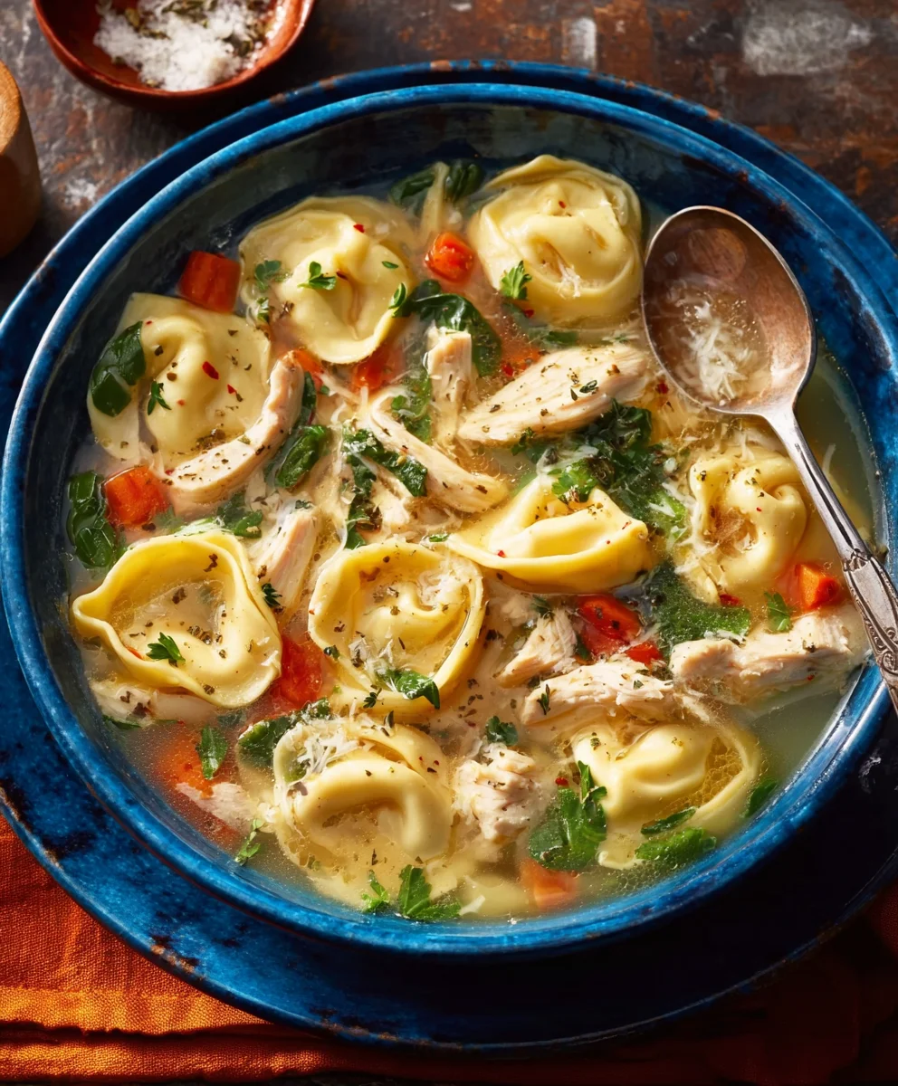 Easy Chicken Tortellini Soup - Quick & Delicious Recipe