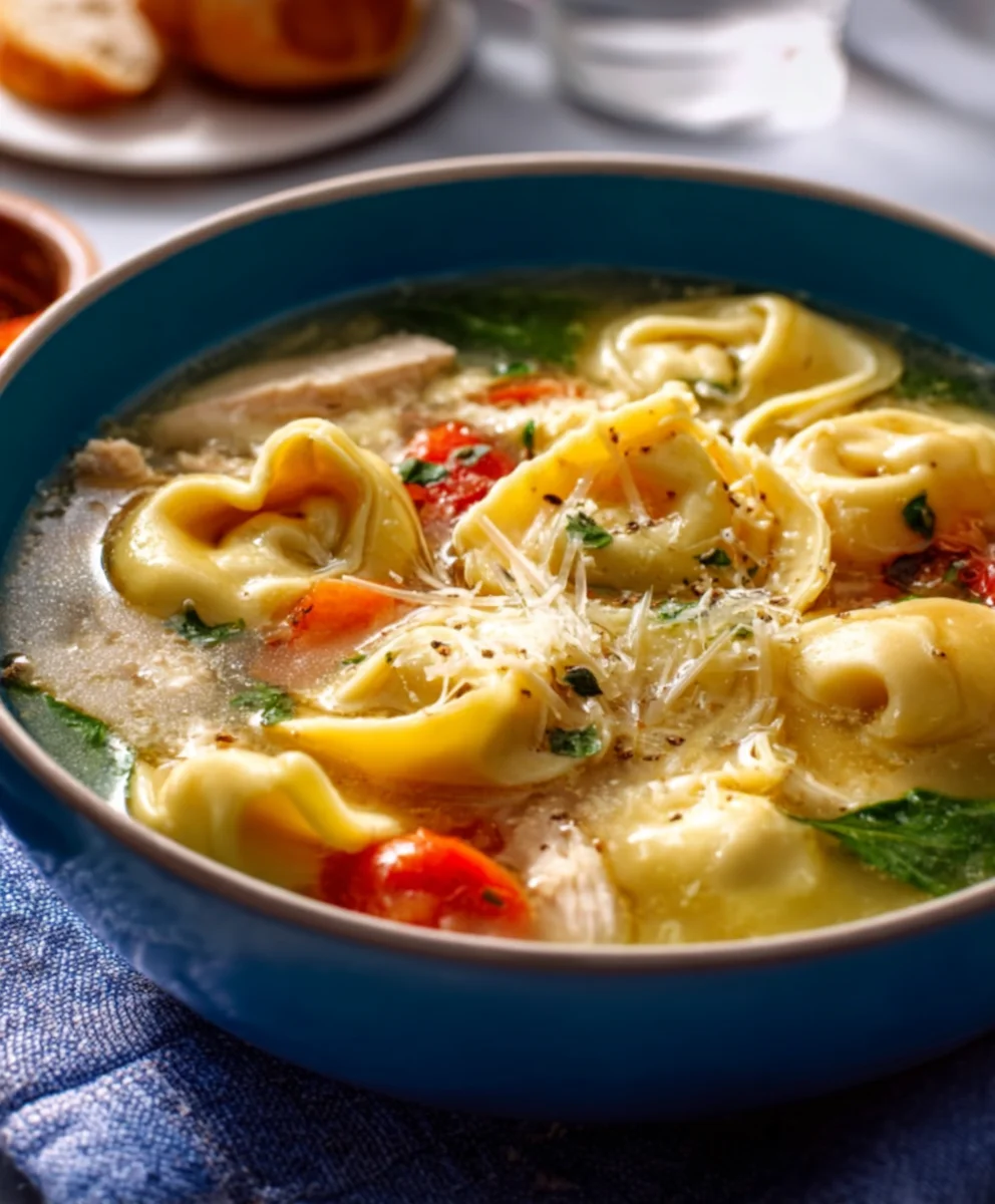 Easy Chicken Tortellini Soup - Quick & Delicious Recipe