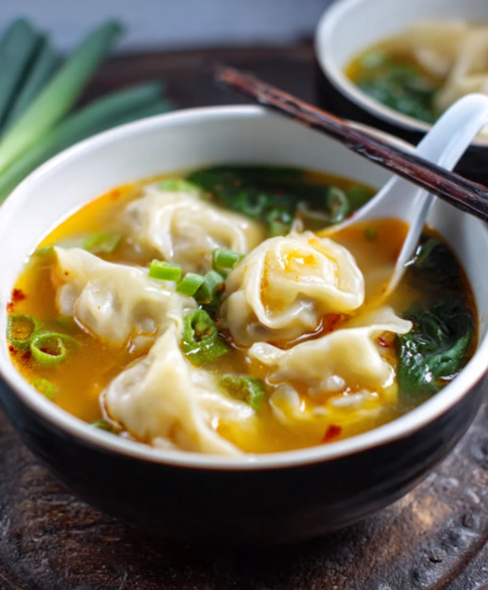 Easy Beef Wonton Soup Recipe-Quick Comfort Food